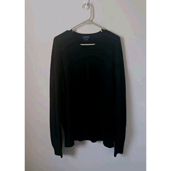 J. Crew Factory Other - J Crew Mens 100% Cashmere Knit Black Sweater Size XL‎ V Neck